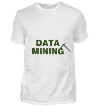 Data Mining Schriftzug Krypto Geschenk