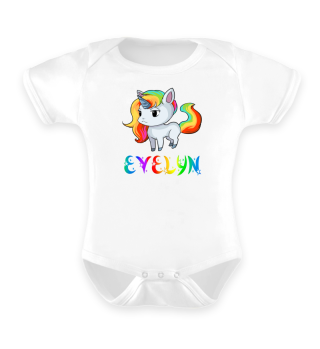 Evelyn Unicorn Kids T-Shirt