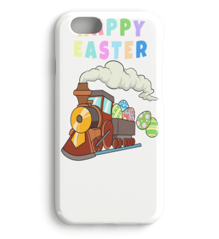 Happy Easter Egg Hunt Railroad Train