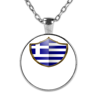 Griechenland-Greece Wappen Flagge 016