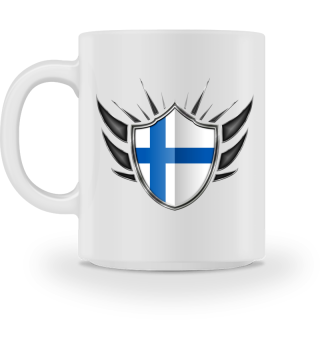 Finnland-Finland Wappen Flagge 013
