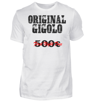 Herren T-shirt: Original Gigolo by doodo