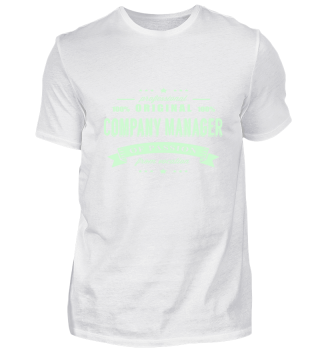 Company Manager Passion T-Shirt