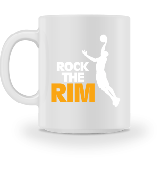 Rock The Rim Basketball Dad Gift