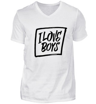 I Love Boys - Gay Pride Gift