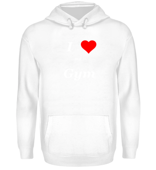 I love Gym sport Herz Logo Geschenk Idee