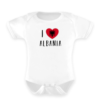 ALBANIEN, I LOVE ALBANIA