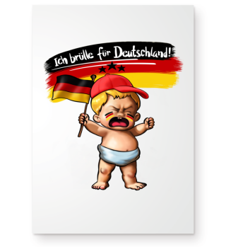 Ich brülle für Deutschland!