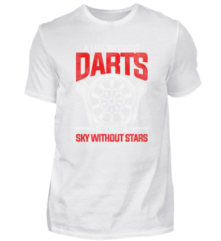 Cool Darts Design Quote A Life Without D