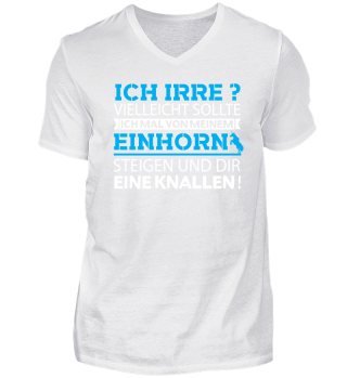 Einhorn Shirt-Irre 