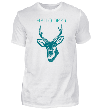 Blue Deer - Geschenk - Geschenkidee