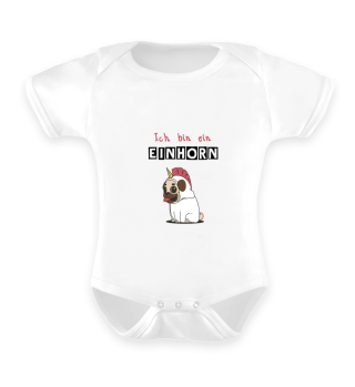 Einhorn Hund Shirt Design Geschenkidee