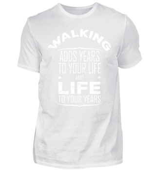 Walking Adds Live To Your Years