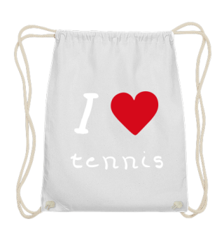 I love tennis, Geschenk, Geschenkidee