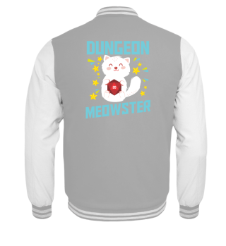 Dungeon Meowster | Nerdy Cat D20 RPG Fantasy Game Master