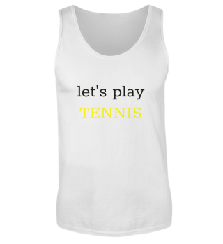 lets play Tennis Design