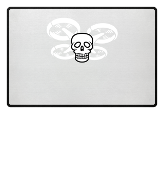Drone Skull - Drohne Totenkopf T-Shirt