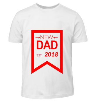 GIFT- NEW DAD 2018 RED