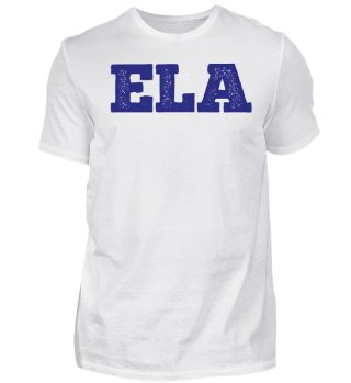 Shirt mit ELA Druck.