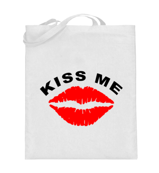 Kiss Me Shirt - schwarz
