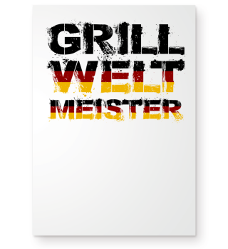 Deutschland Grill Welt Meister Geschenk