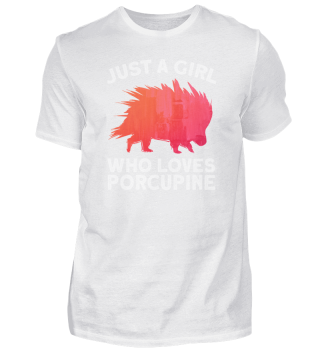 Mädchen Liebt Stachelschwein geschenk