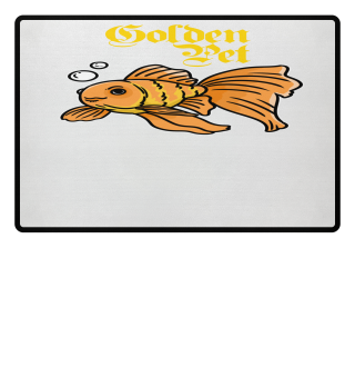 Haustier Goldfisch