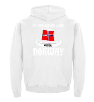 My Ancestors Were Vikings Norway White
