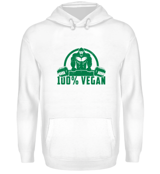 100% Vegan AF Muscle Gorilla