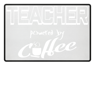 Teacher Coffee Job Profession Gift Idea
