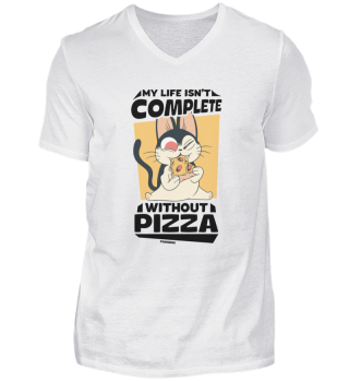 Cat My Life Isn't Complete Without Pizza