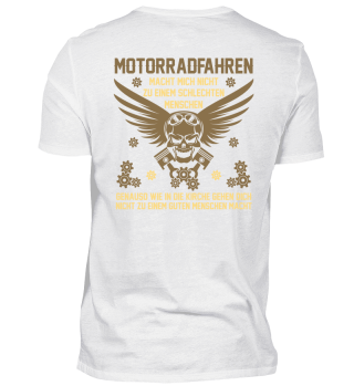 Motorrad Kirche Hoodie T Shirt