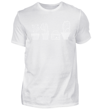 Cactus Lovers T-Shirt Gift