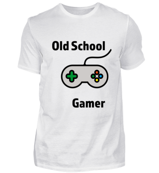 Old School Gamer Design Cooles Motiv 
