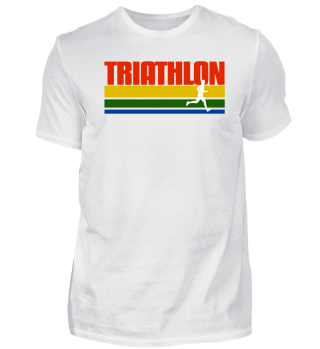 Retro Triathlon Fan T-Shirt