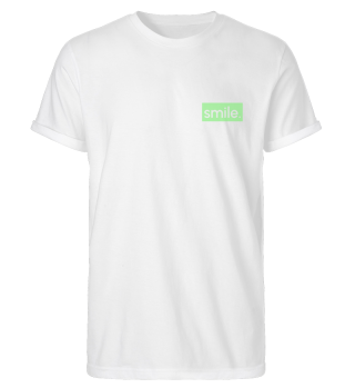smile. green - Rollup Shirt
