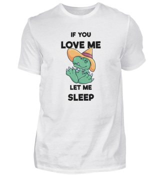 If You Love Me Let Me Sleep dinosaur