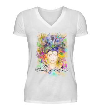 Natur Spirituell Yoga Shirt für Frauen