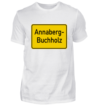 Annaberg-Buchholz Ortsschild