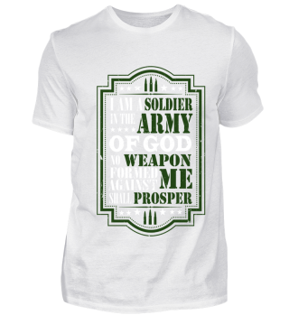 Soldier army of God