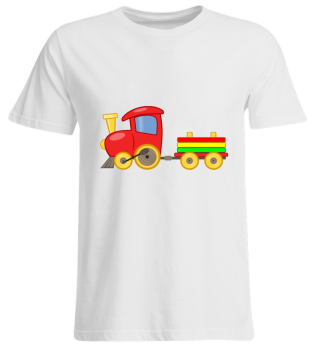 Lokomotive Kinder Baby Comic shirt