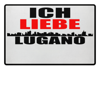 Meine Stadt T-Shirt ich liebe Lugano
