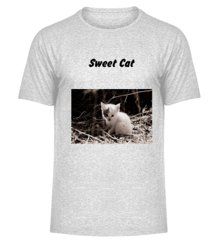 Katze T-Shirt Cat Sweet Geschenk Idee