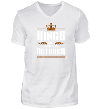 OCTOBER KINGS BORN BIRTHDAY PART CROWN