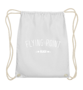 Flying Point Beach Schriftzug Geschenk