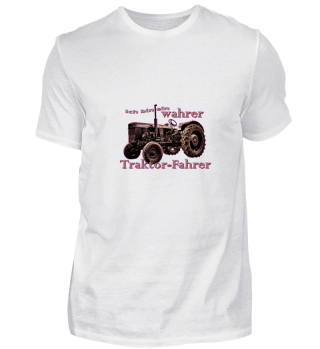 Traktor Shirt mit Spruch