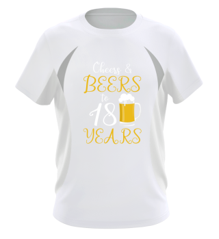 Cheer and Beers to 18 Years! Geburtstags