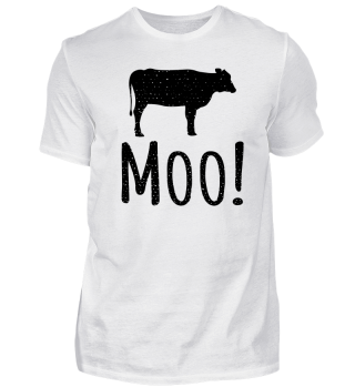 Cow Moo Funny Animal T-Shirt