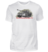 Panzer IV Militär T-Shirt Geschenk