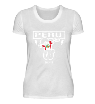 Peru Soccer Team Dabbing Fan Shirt